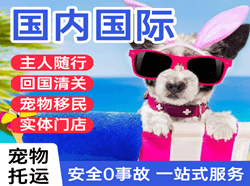 二连浩特航空货运国际宠物托运 【国